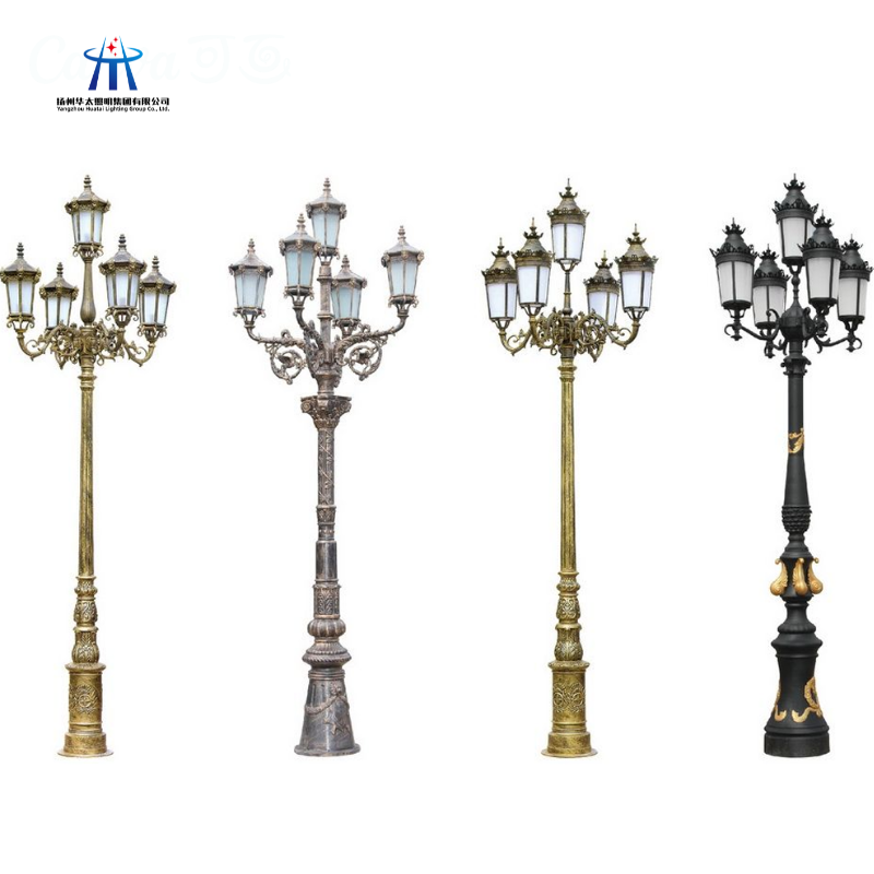 Elegant Garden Light Pole