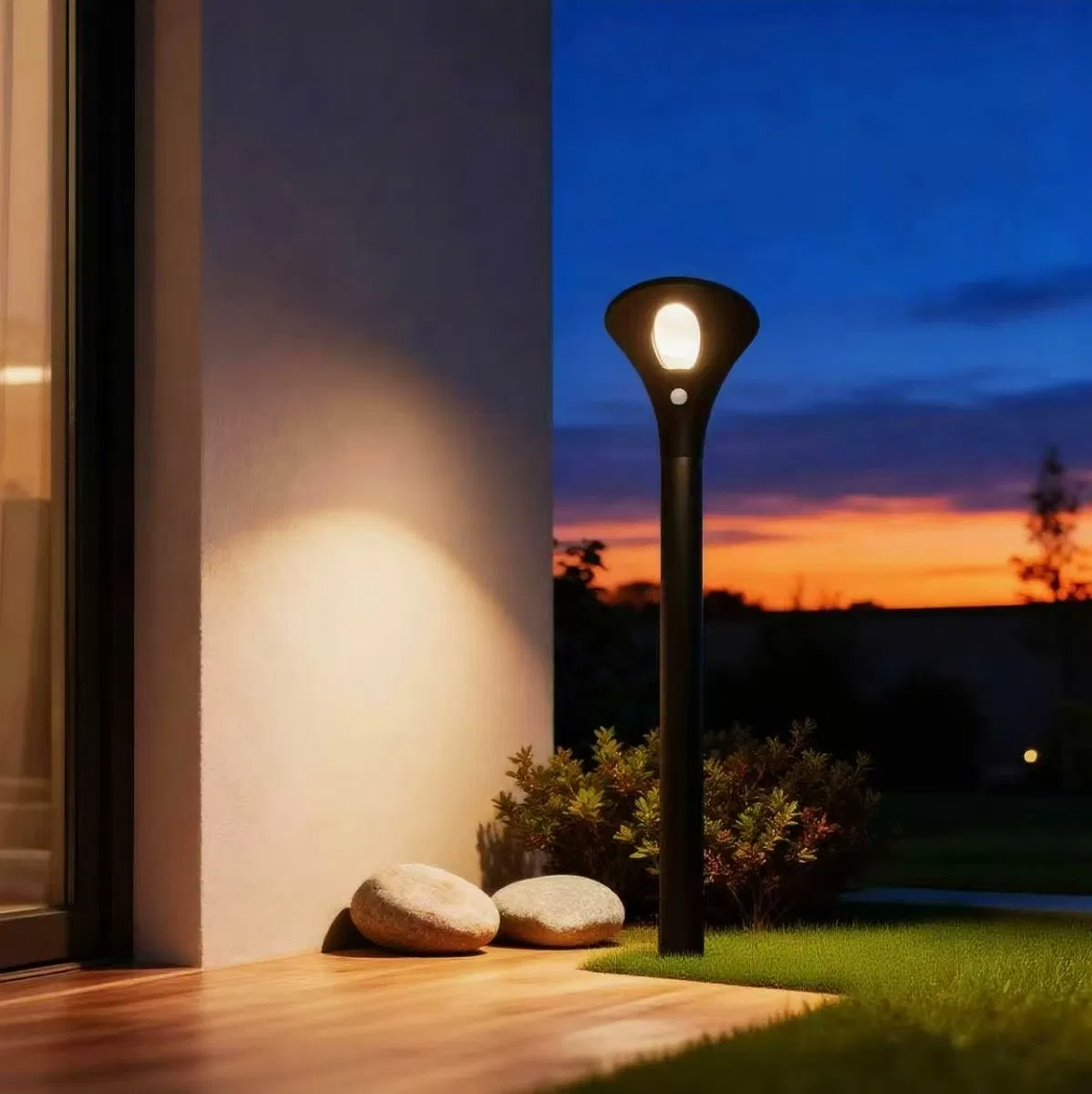 Hot Selling IP65 Outdoor Solar Light Ground Mounted Sunlight Waterproof Garden Lights