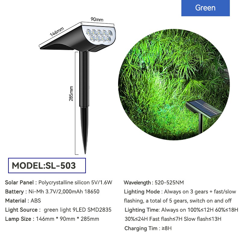 Solar Spot Light Detail 5