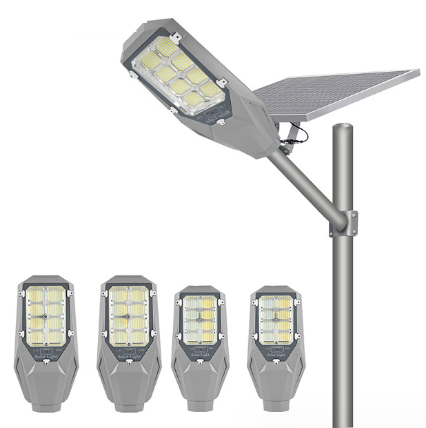 Wholesale Best Price 300W 400W 500W 600W Outdoor Deck Energy Powered Panel Flood Motion Sensor Road Battery Garden Wall LED Camping Solar Street Light