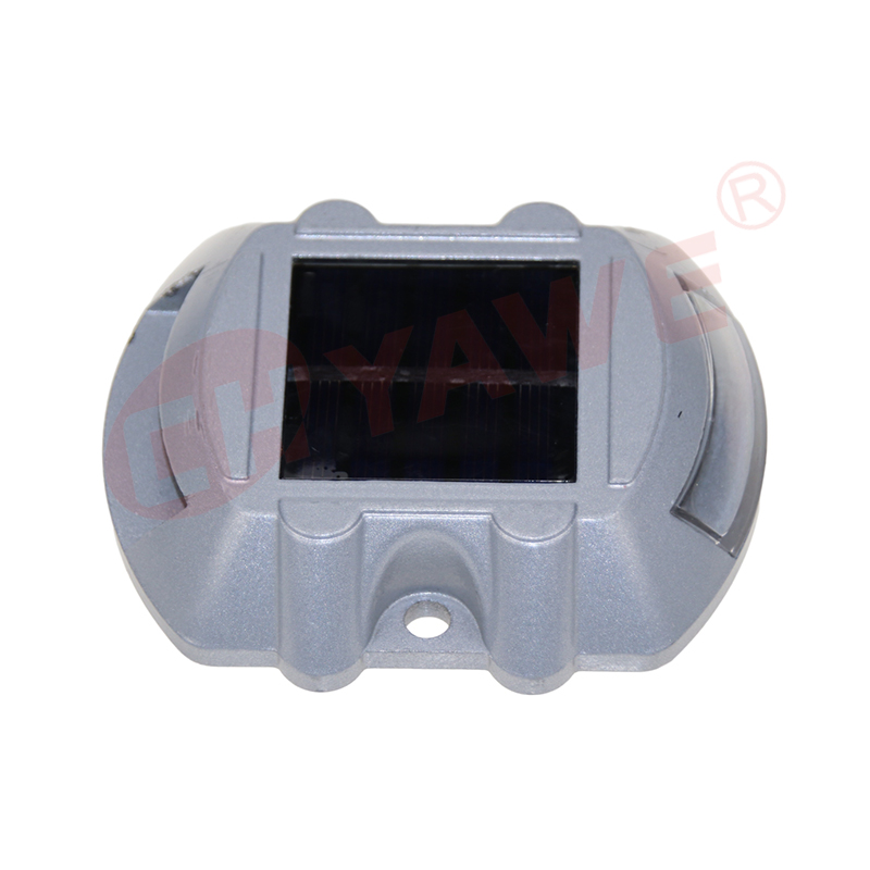 CE 2024 Aluminum Outdoor Garden LED Solar Road Stud Pavement Step Light For Solar Deck Traffic Warning Product