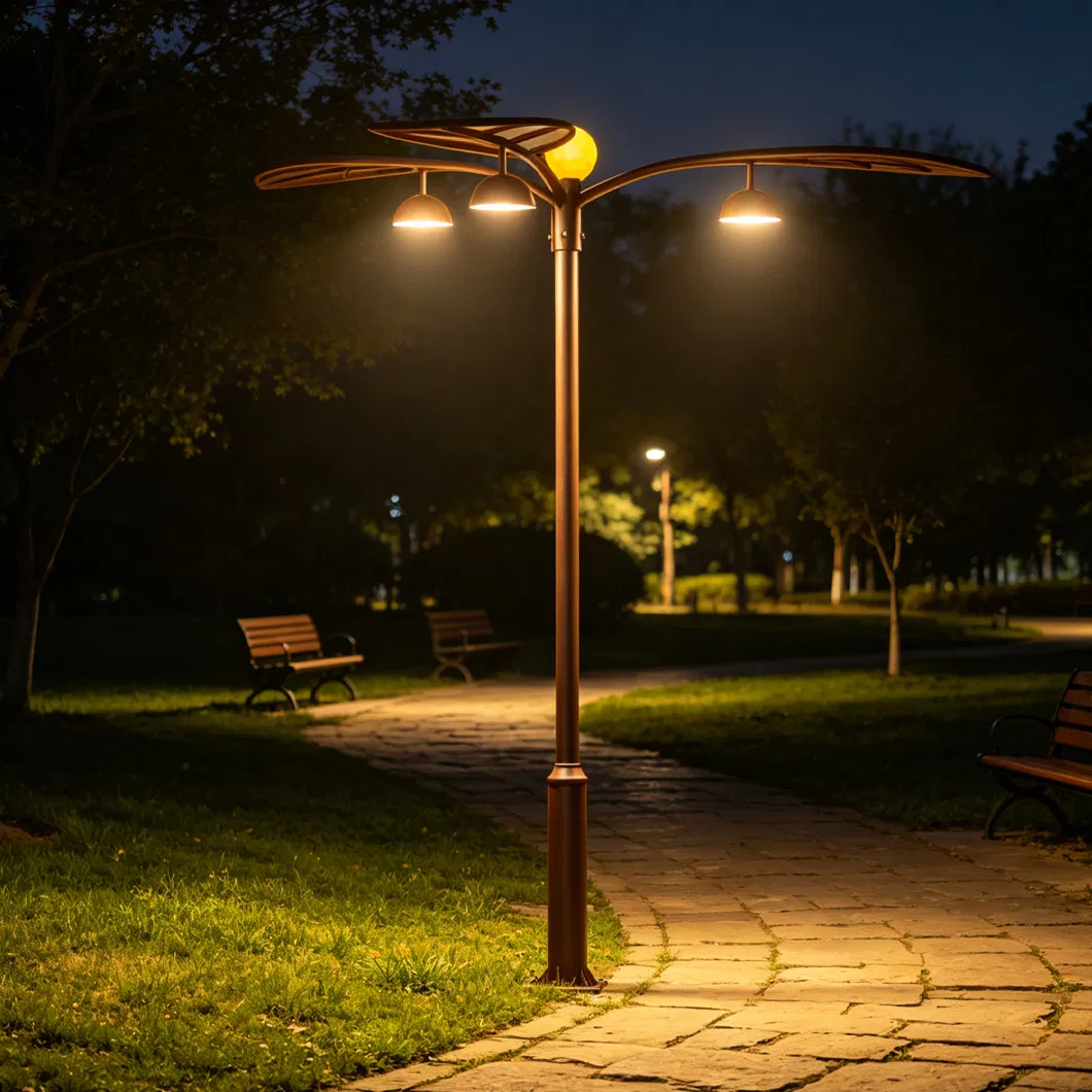 Tree-Inspired Solar Garden Light Where Nature Meets Sustainable Lighting
