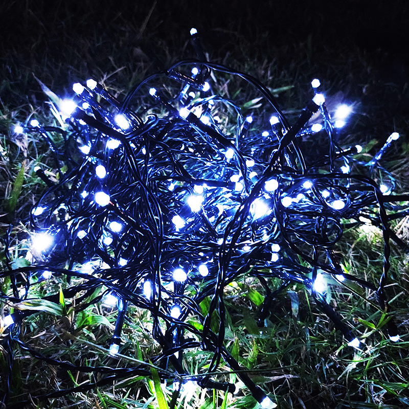 200 Bulbs Indoor Outdoor Decor Christmas Series Fairy LED Solar String Lights