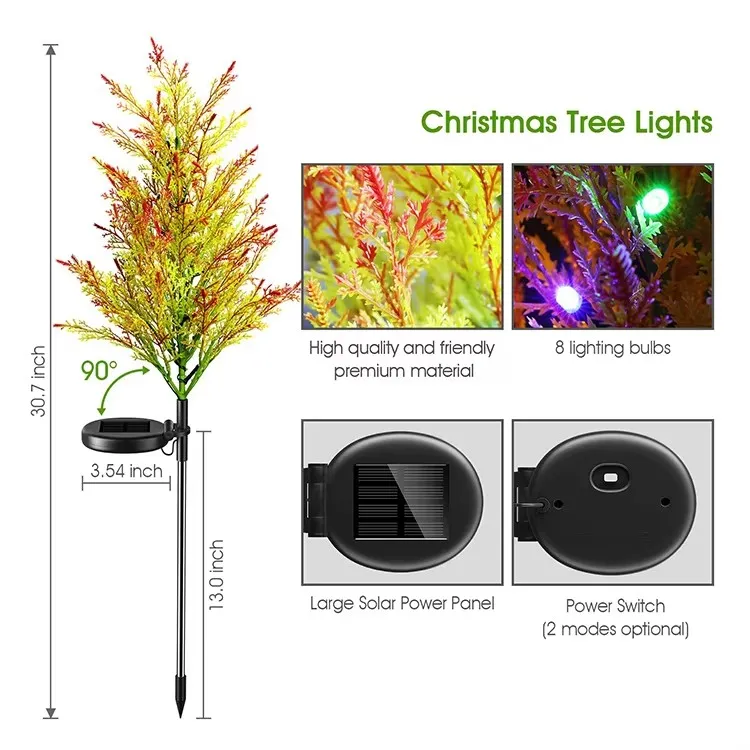 Solar Powered Christmas Lights