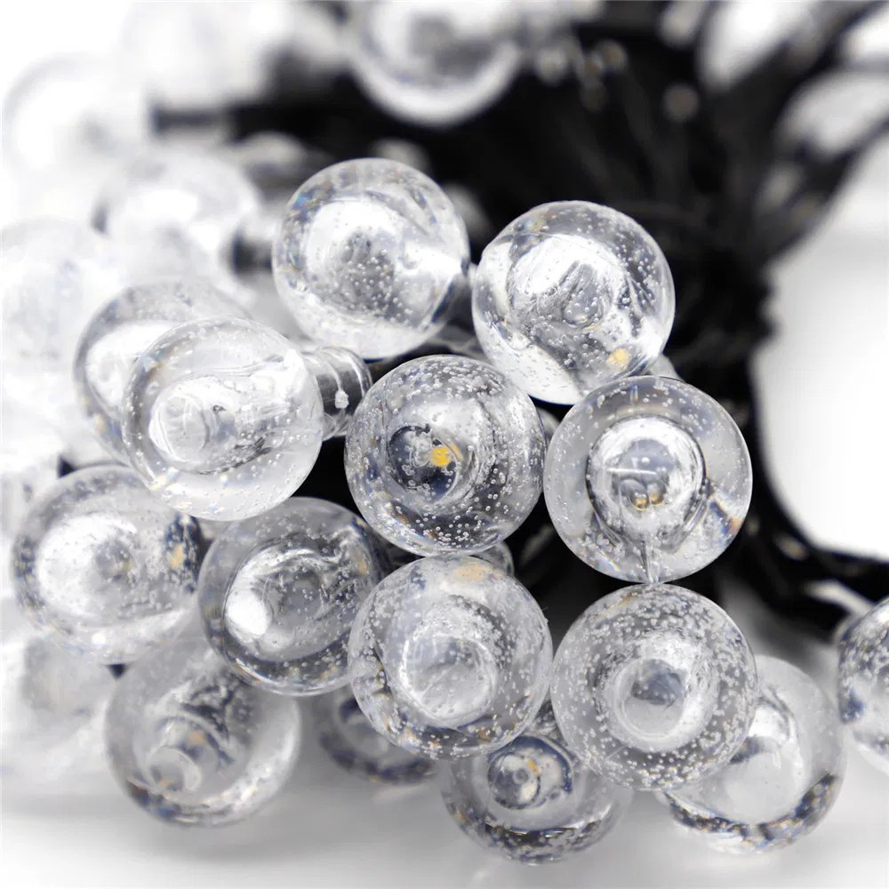 Wholesale Outdoor Decorative Copper Wire LED Holiday Hanging String Lamp Solar Powered Christmas Light for Party
