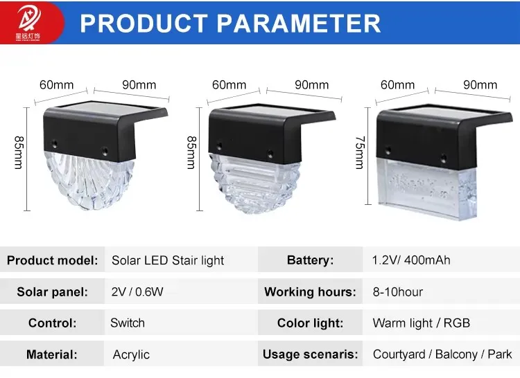 Weatherproof Solar Deck Light