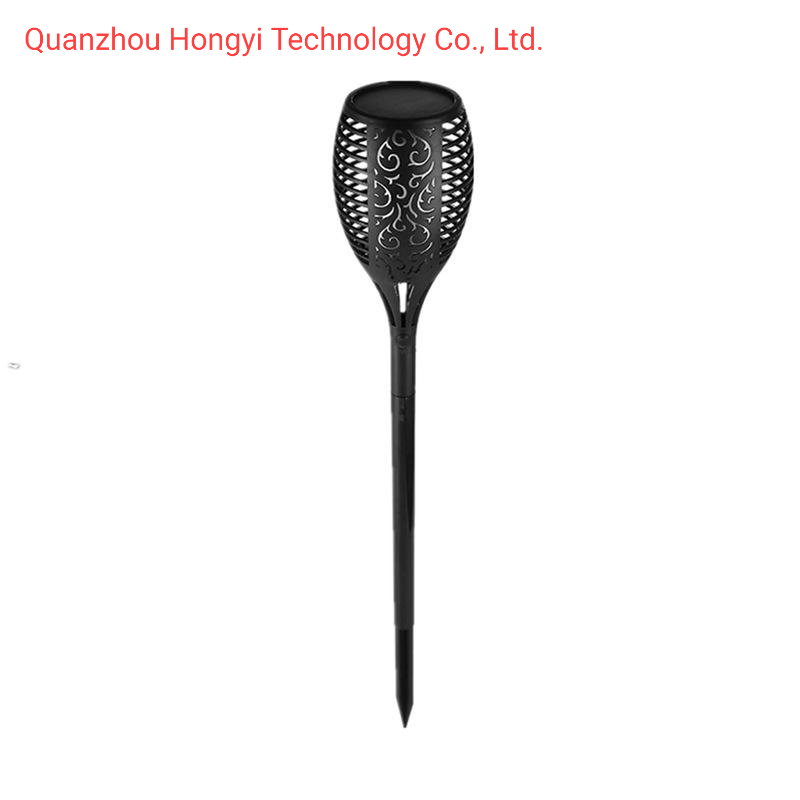 Factory Wholesale Outdoor Waterproof Solar Flame Light Solar Powered Garden Decoration Light for Park, Courtyard