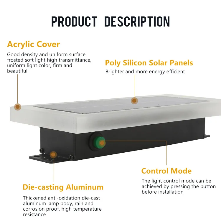 Waterproof Garden Path Deck Lights