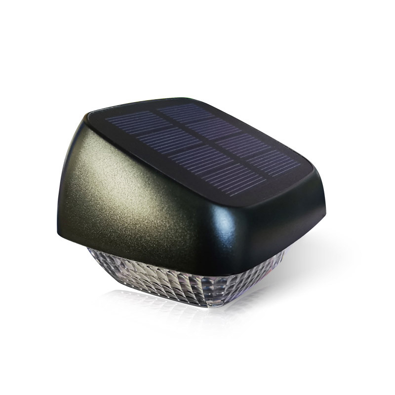 RGB Gradient Solar Outdoor Garden Decoration Fence Step Lights Wall Lights
