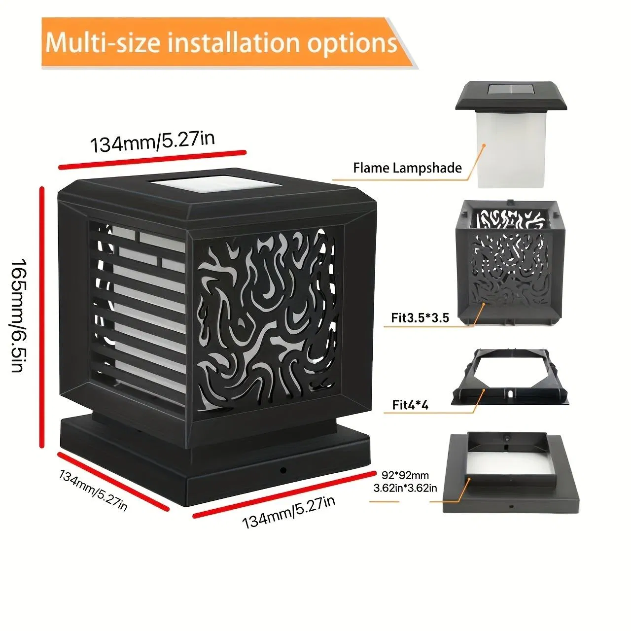 Solar Post Cap Lamp 1