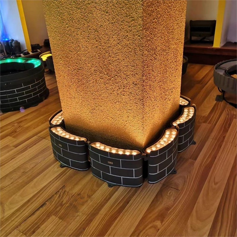Aluminum Solar Spot Lighting for Garden Outdoor LED Lamp Spike Landscape Tree Hug Light IP65 Electric Bollard Spotlight Ring