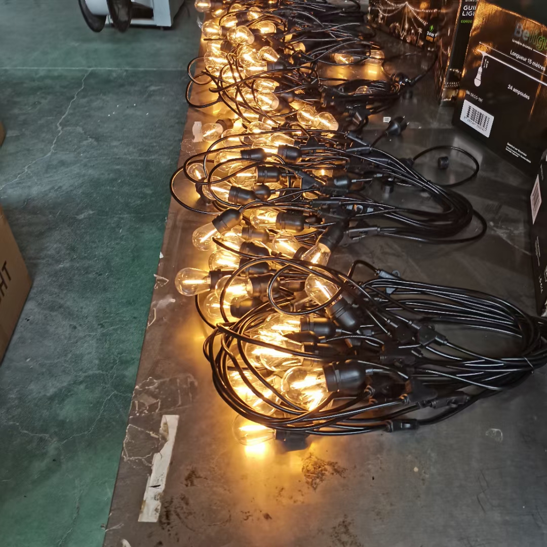 New Water Proof S14 Led Outdoor Solar String Light