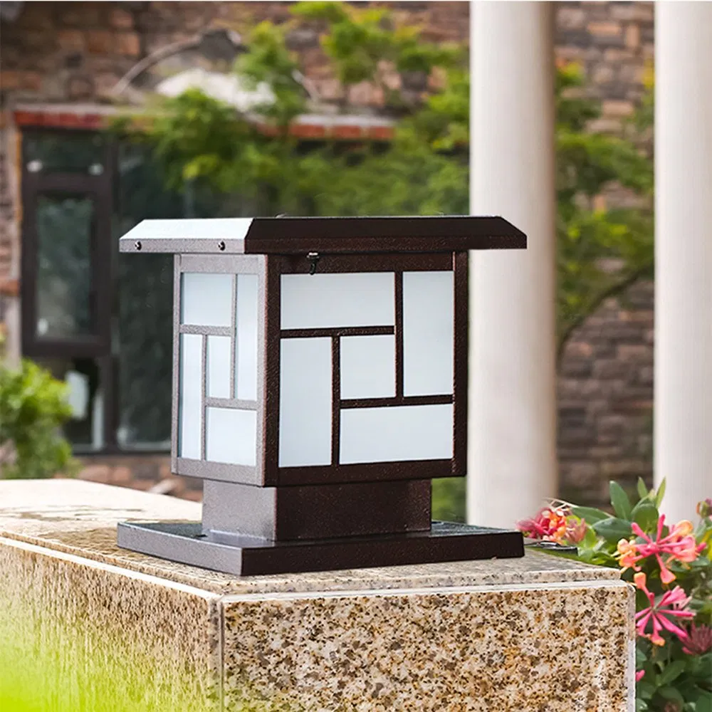 Solar Post Cap Lights High Lumens Wreless Solar Lights