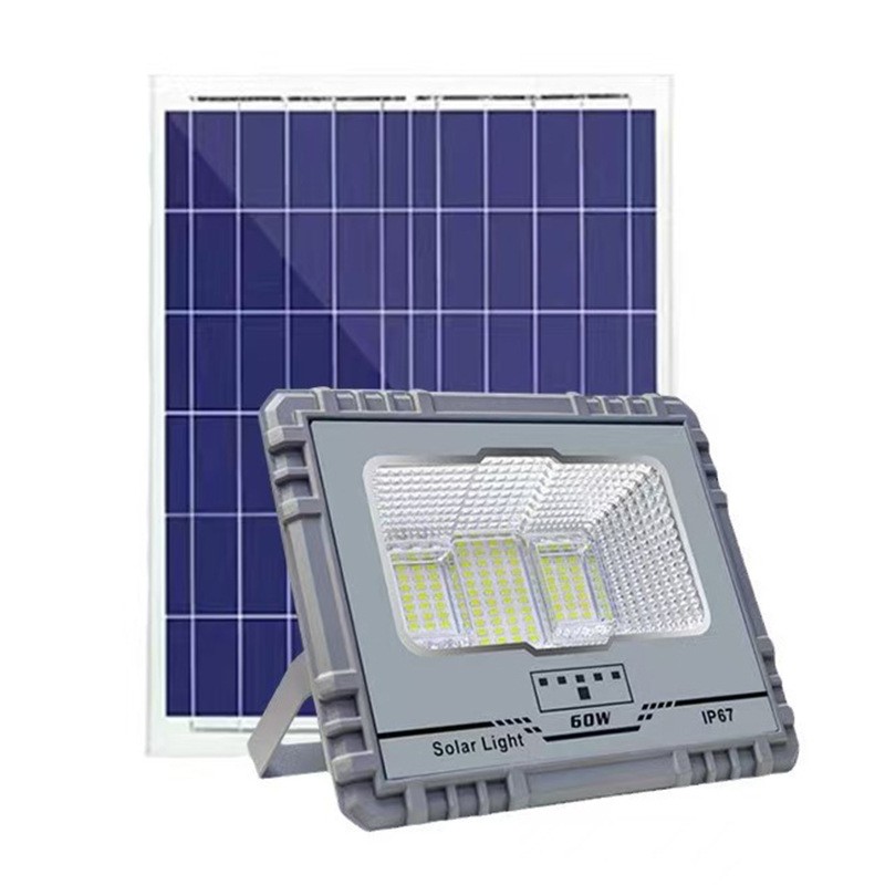 LED Solar Lamp Outdoor Motion Sensor Solar Flood Lights with Remote Control IP65 Waterproof Security Lamps for Outside Party