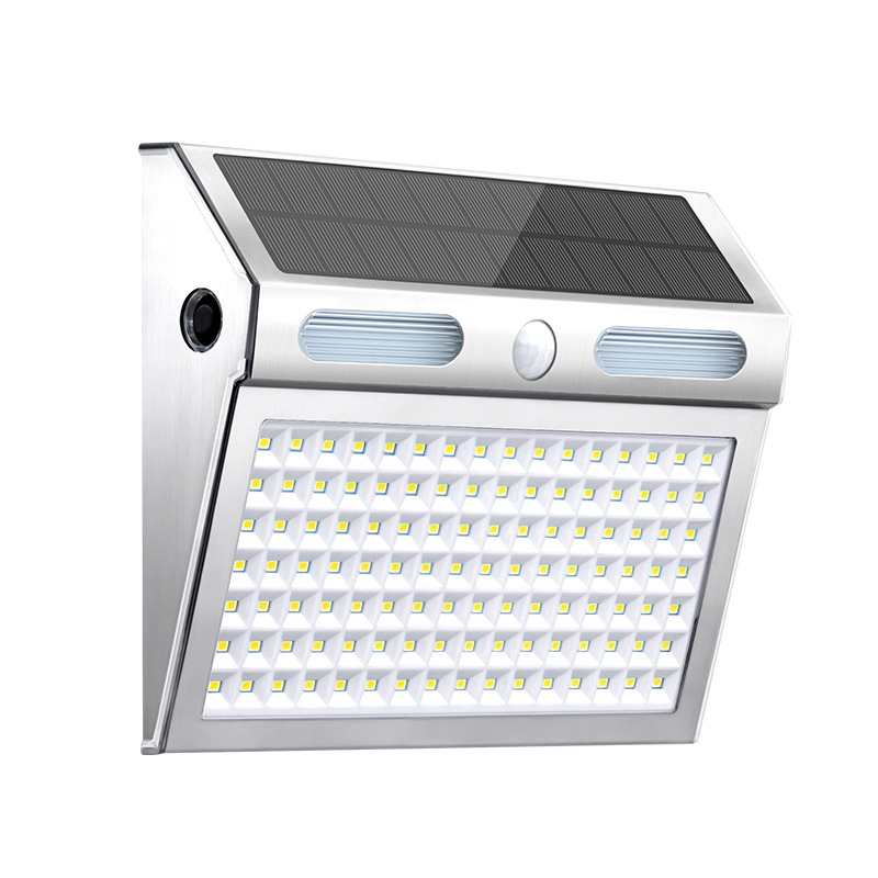 Waterproof IP65 220V Outdoor LED Garden Light Solar Powered Sconce Lighting for Gate Fence Yard Pathway