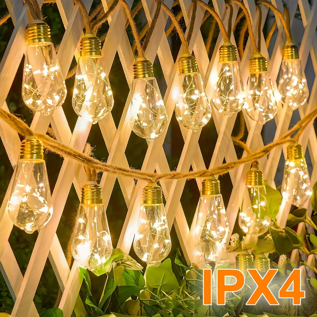 Solar Outdoor Fairy String Lights