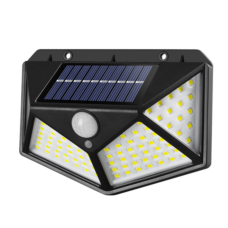 Solar Wall Lights Motion Sensor Solar Security Lamp Waterproof Sun Powered Wall Lamps for Garden Fence Yard