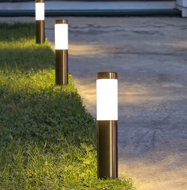 High Quality IP65 3W Solar Powered Garden LED Bollard Light