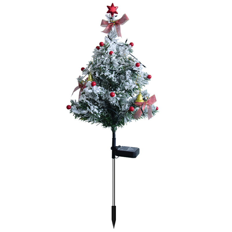 Artificial Solar Christmas Tree Light for Patio Yard Solar Christmas Light