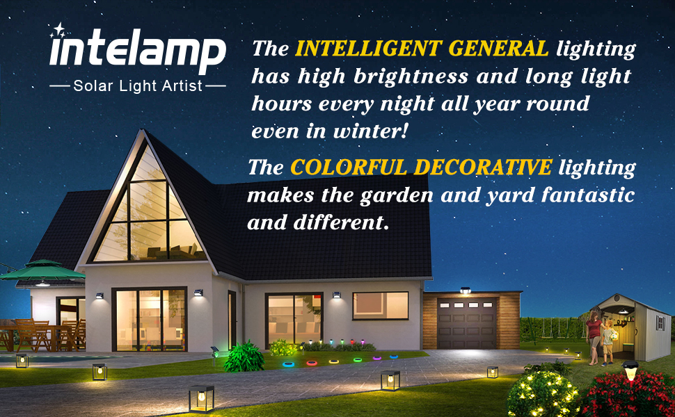 Solar Landscape Lighting