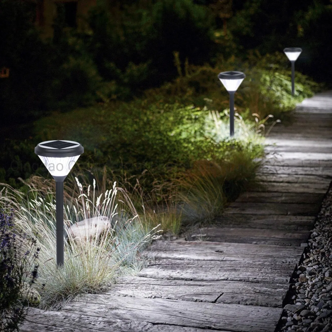 Wireless Garden Wall Post Cap Stair Lamp Manufacturer Solar Light