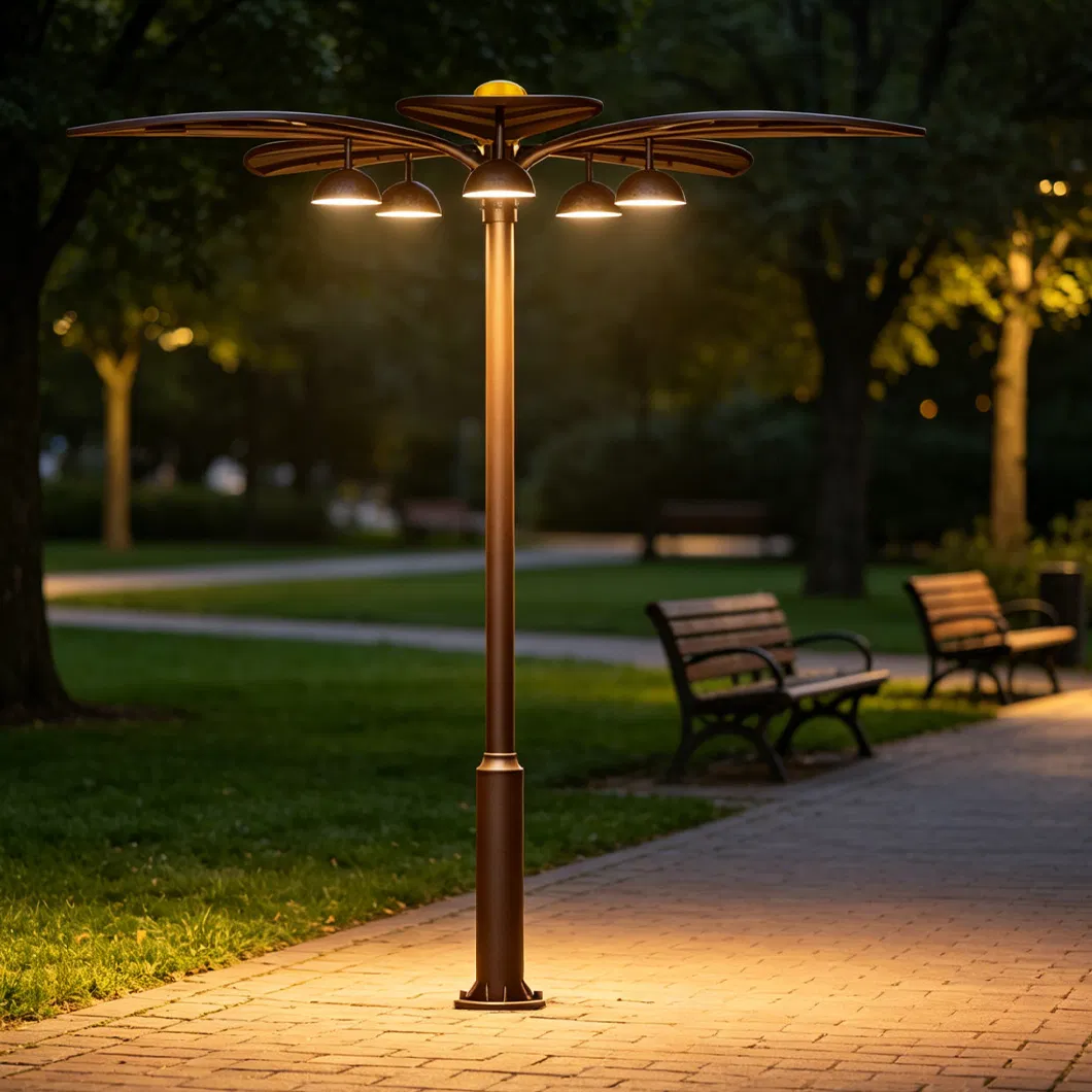 Tree-Inspired Solar Garden Light Where Nature Meets Sustainable Lighting