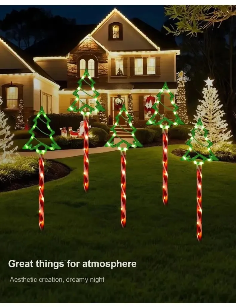 Solar Christmas Tree Detail 5