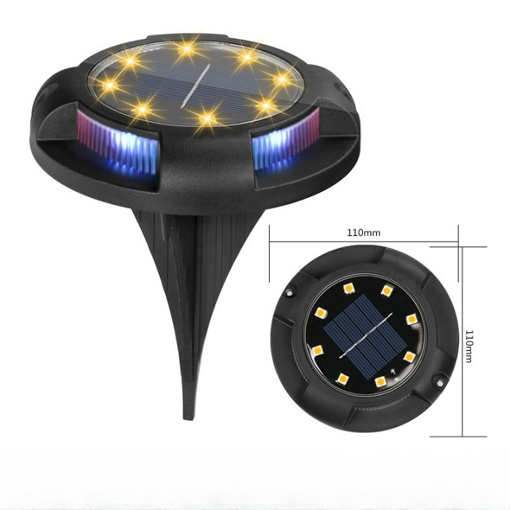 Cross Border New Buried Waterproof Sensing Ground Plug Solar Lights