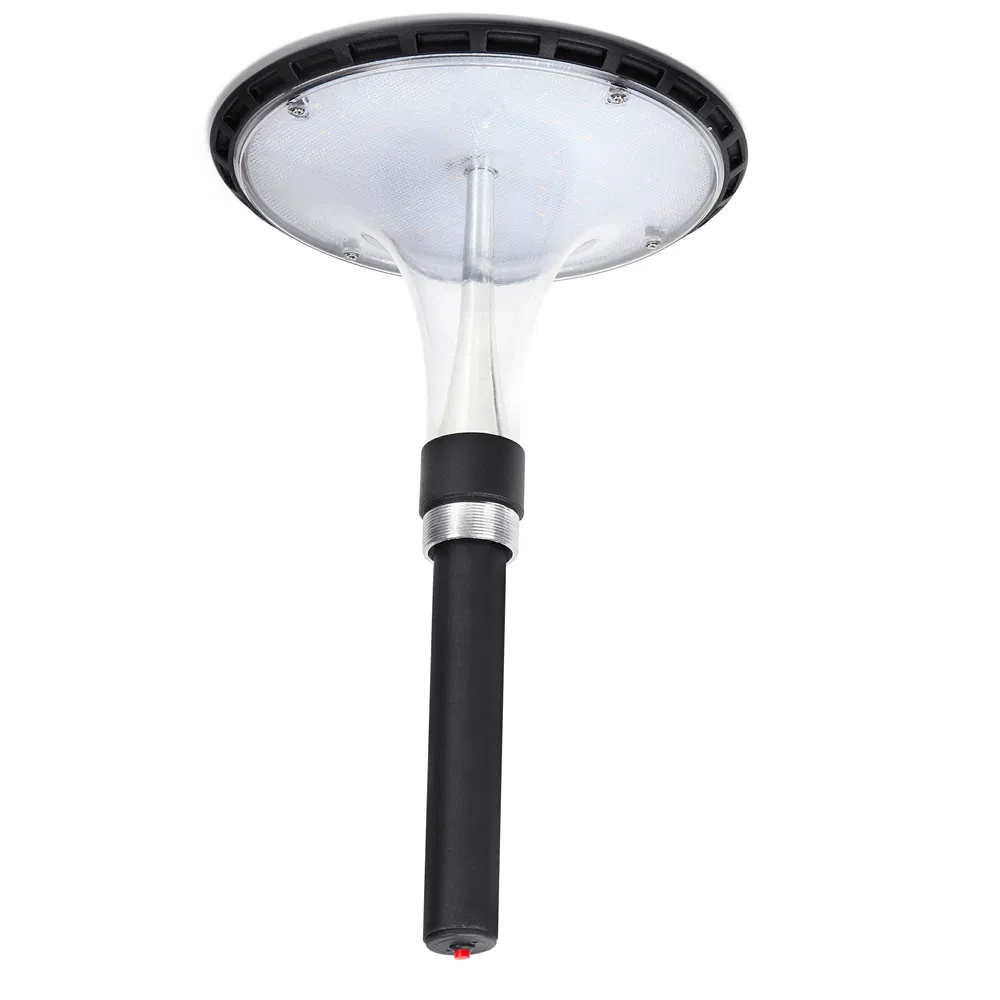 Outdoor Pole Mounted Post Cap Solar Pathway Light for Garden Landscape