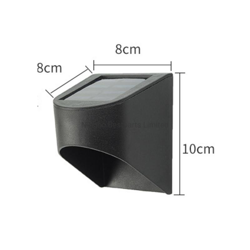 Outdoor Night Security Path Landscape Decoration Solar LED Yard Fence Light Waterproof Solar LED Garden Lawn Step Light