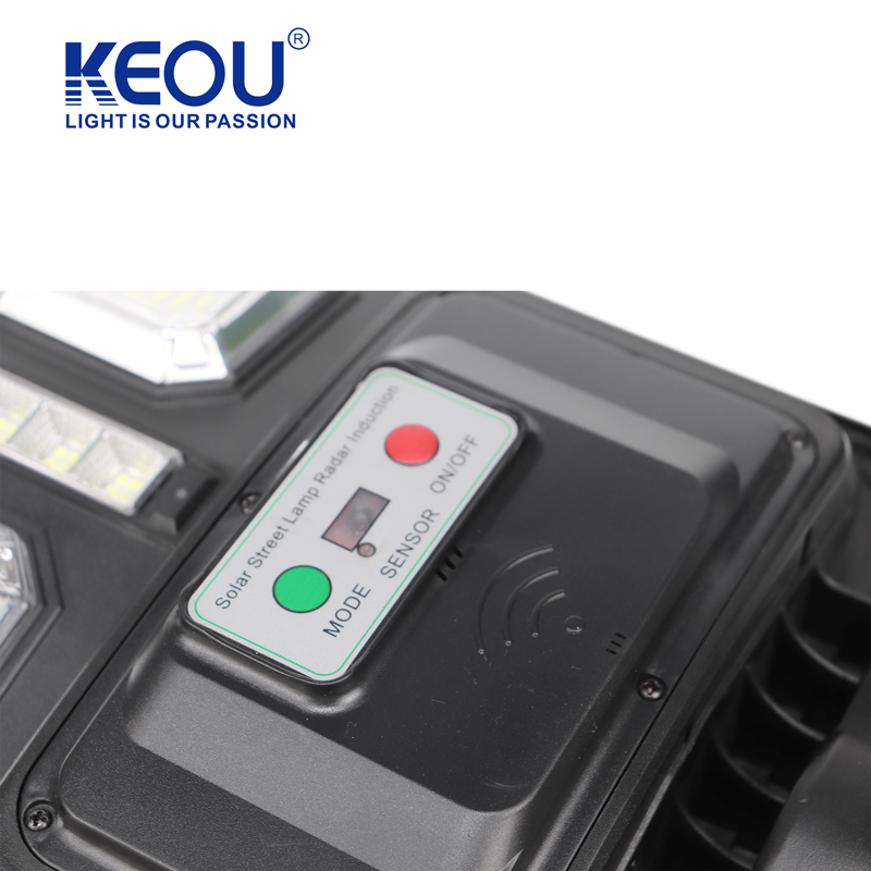 High Power Multifunction Remote IP65 Waterproof Aluminum Led Solar Street Light