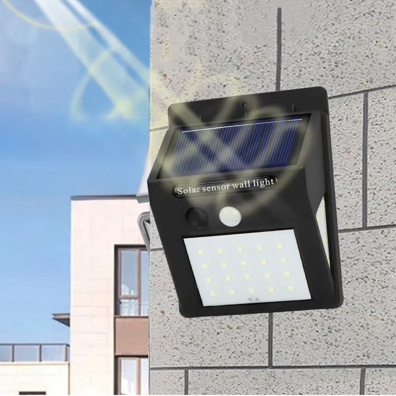 Solar Wall Lamp View 1