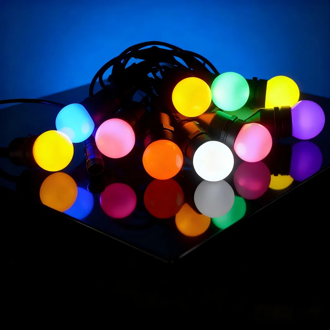 Outdoor LED String Light Detail