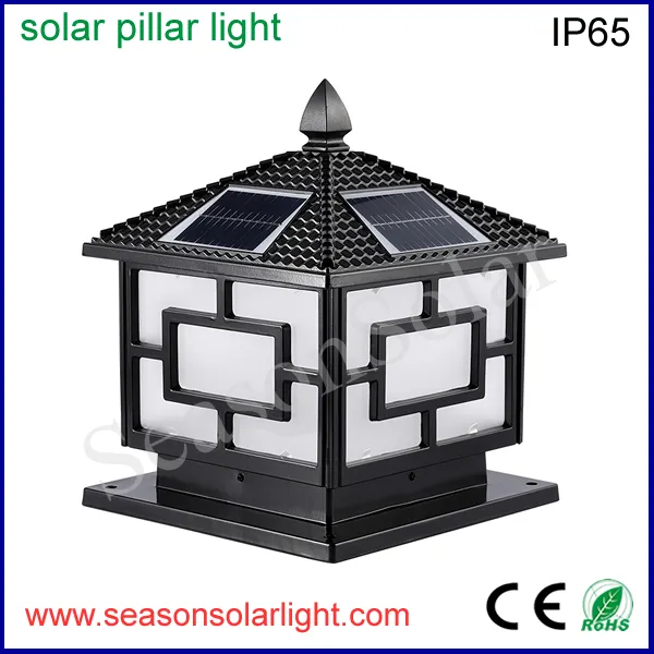 Solar Post Cap Light View 2
