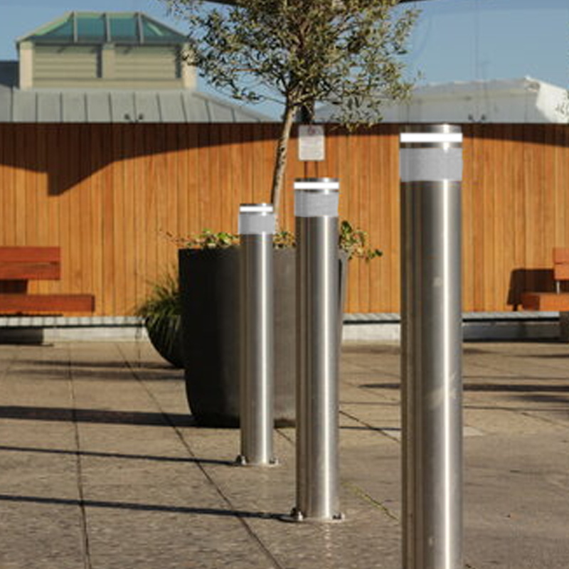 Bollard Lights Road Parking Removable LED Garden Solar Bollard Lights