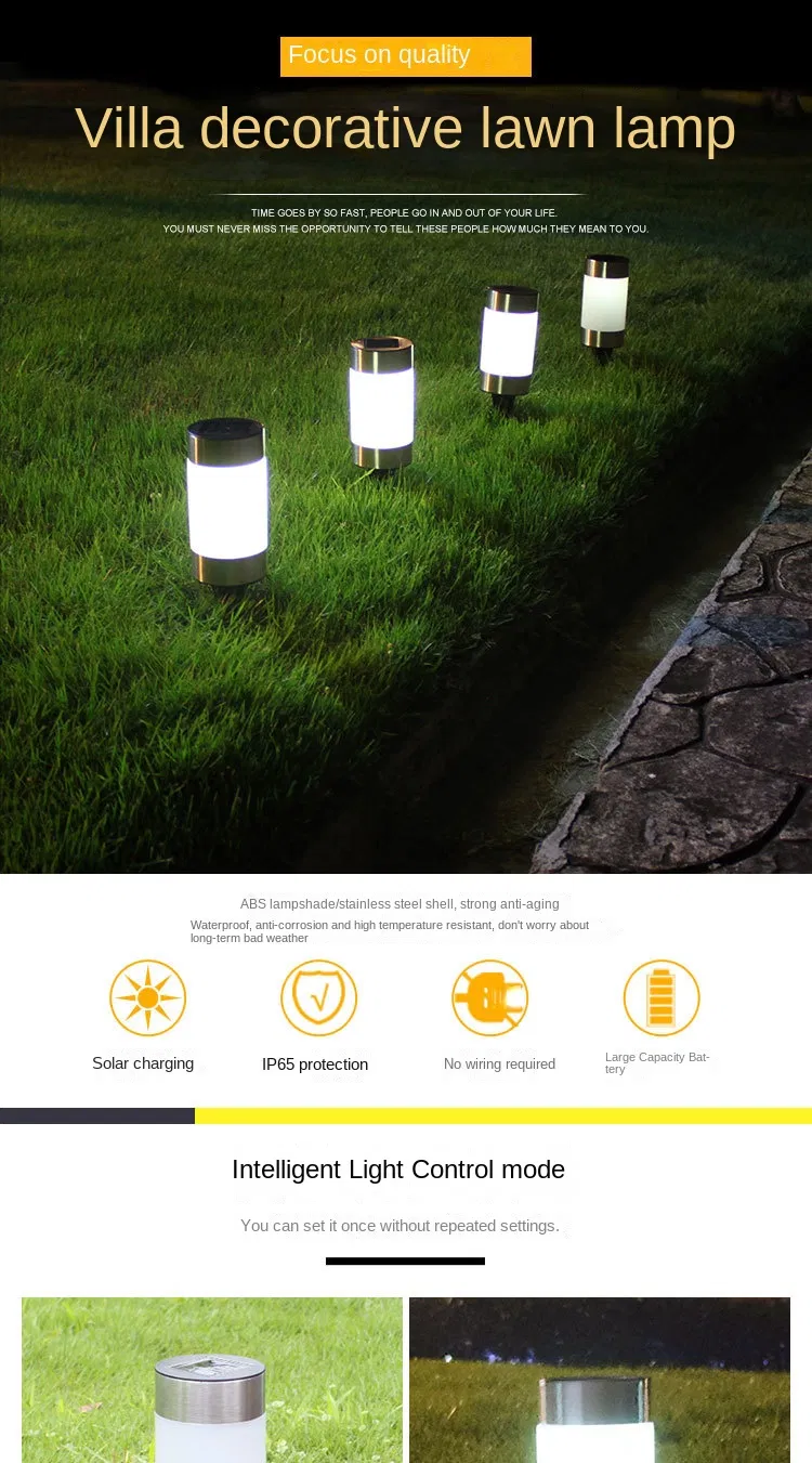 Outdoor Solar LED Lawn Light 1