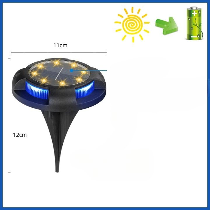 Cross Border New Buried Waterproof Sensing Ground Plug Solar Lights