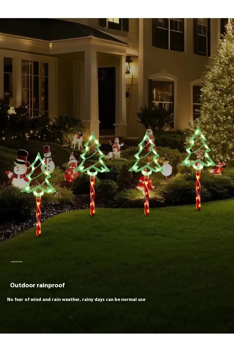Solar Christmas Tree Detail 4