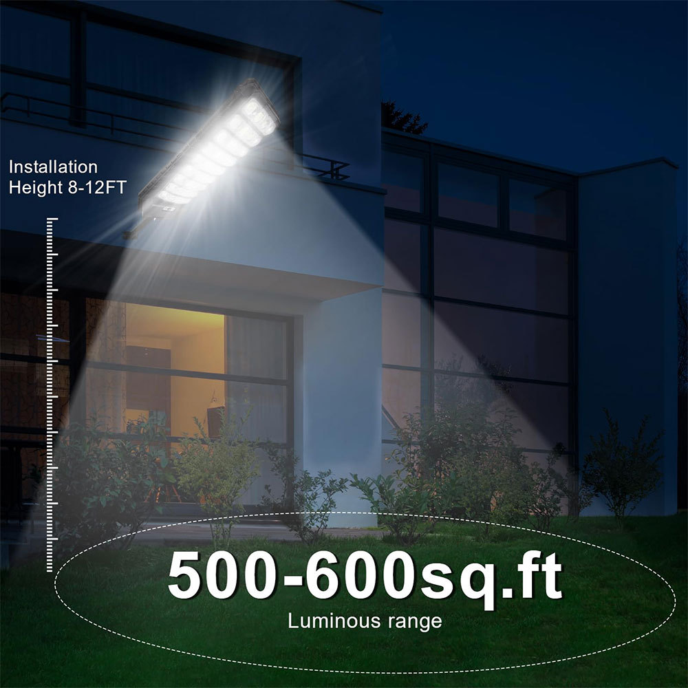Ultra Bright Solar Street Light Wide Angle Motion Sensor Parking Lot Yard Outdoor Home And Lighting Solar Street Light