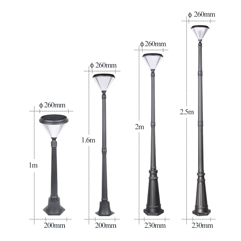 Solar Landscape Path Light Decorative Light, Floor Courtyard LED Solar Light, LED Bollard Light, Solar Road Light, Solar Garden Light