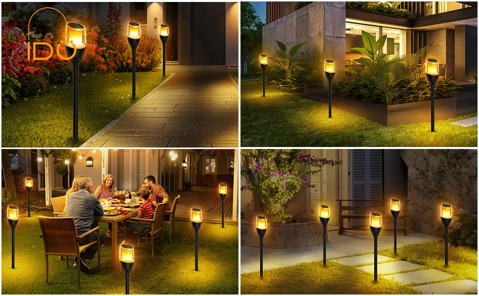 Solar Lawn Light Display 2
