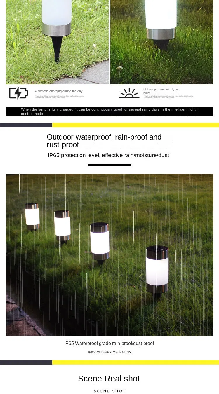 Outdoor Solar LED Lawn Light 2