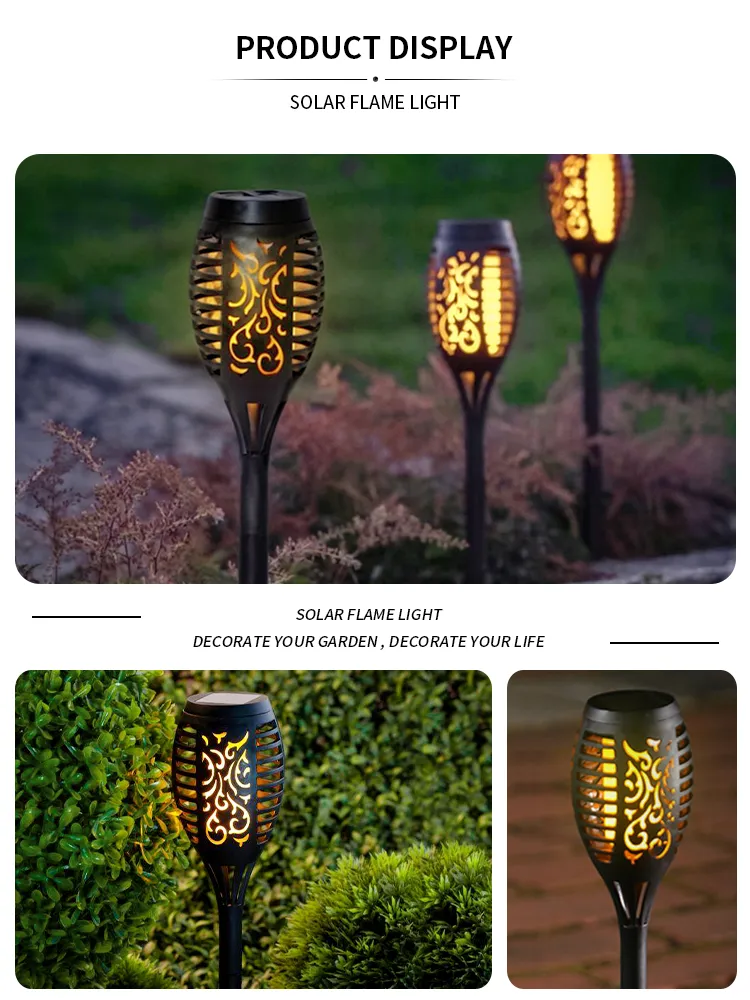 Solar Flame Light