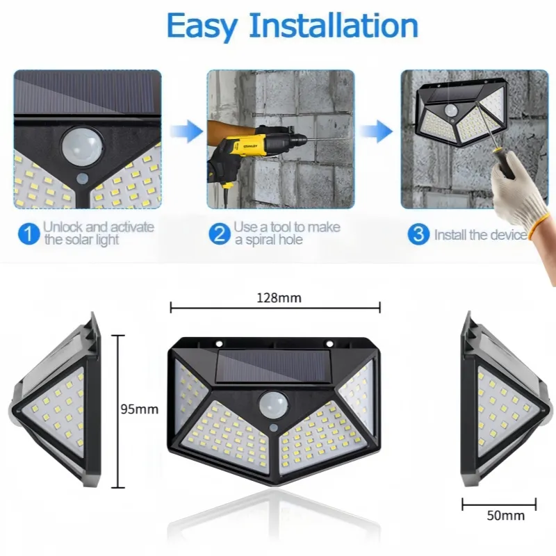 Solar Wall Lights Parameters