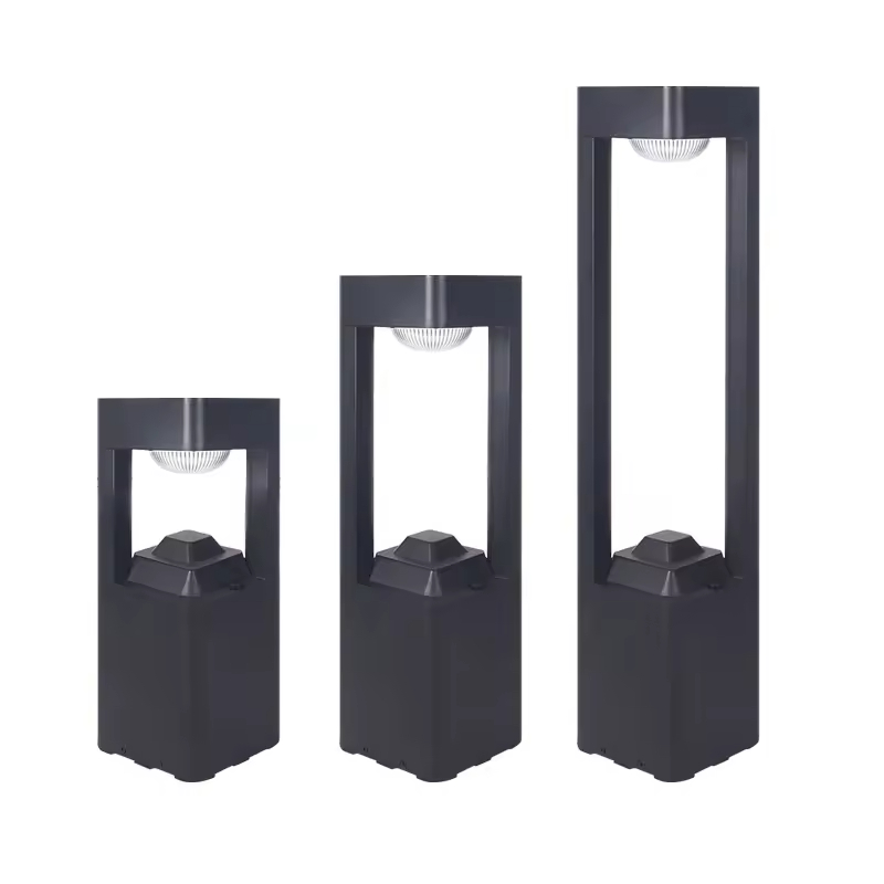 Wholesale Outdoor Garden Landscape &amp; Patio Solar Aluminum Led Lawn Bollard Lights IP65 Waterproof Remote Control 3-Year Warranty