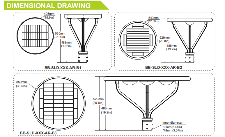 Energy Saving Solar Lamp
