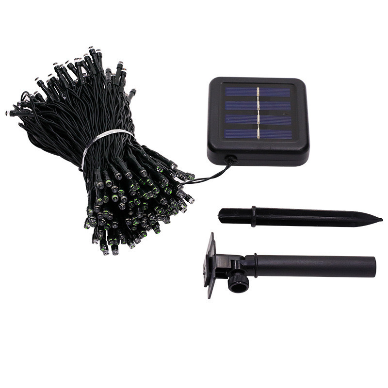 Solar LED String Lights Warm White IP44 Waterproof Outdoor Garden Courtyard Festive Fairy Lights