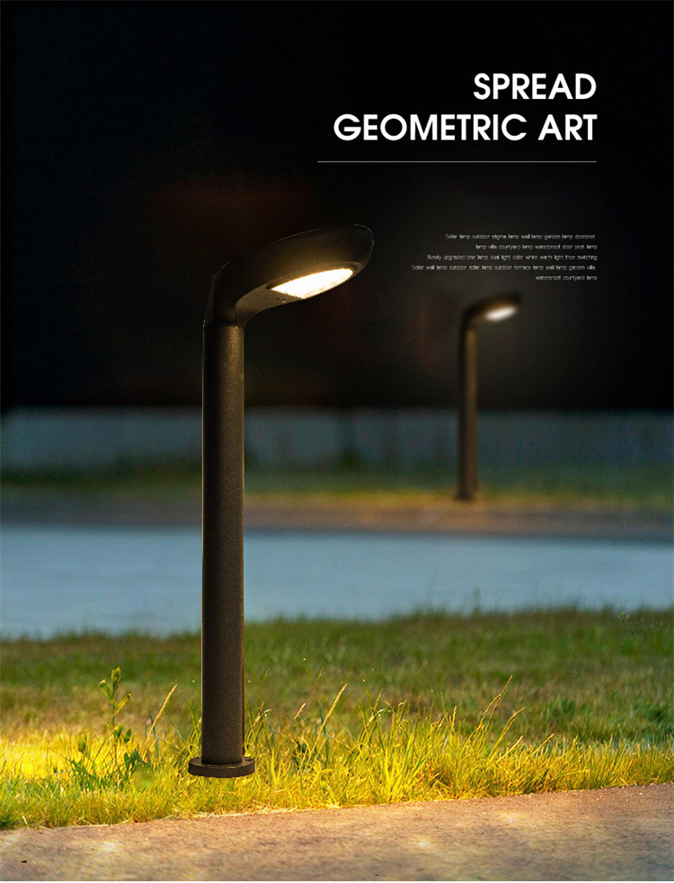 Cross-Border Outdoor LED Solar Lawn Lights New Chinese-Style Courtyard Garden Waterproof Ground Plug Grassland Lights