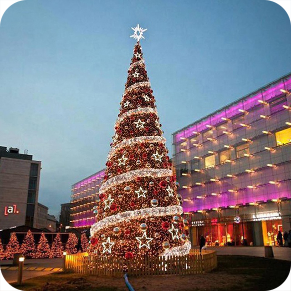 Big Christmas tree
