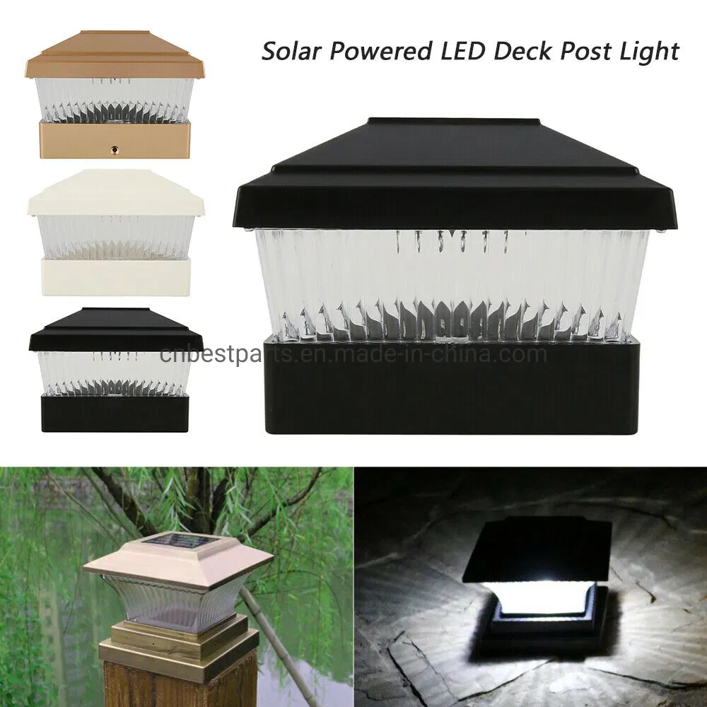 Solar Post Light View 5